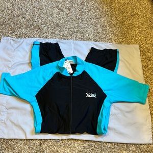 Yobel ladies rash guard, biking, swim suit size large